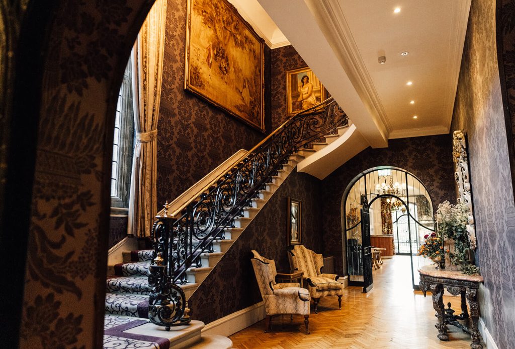 Pennyhill hotel entrance