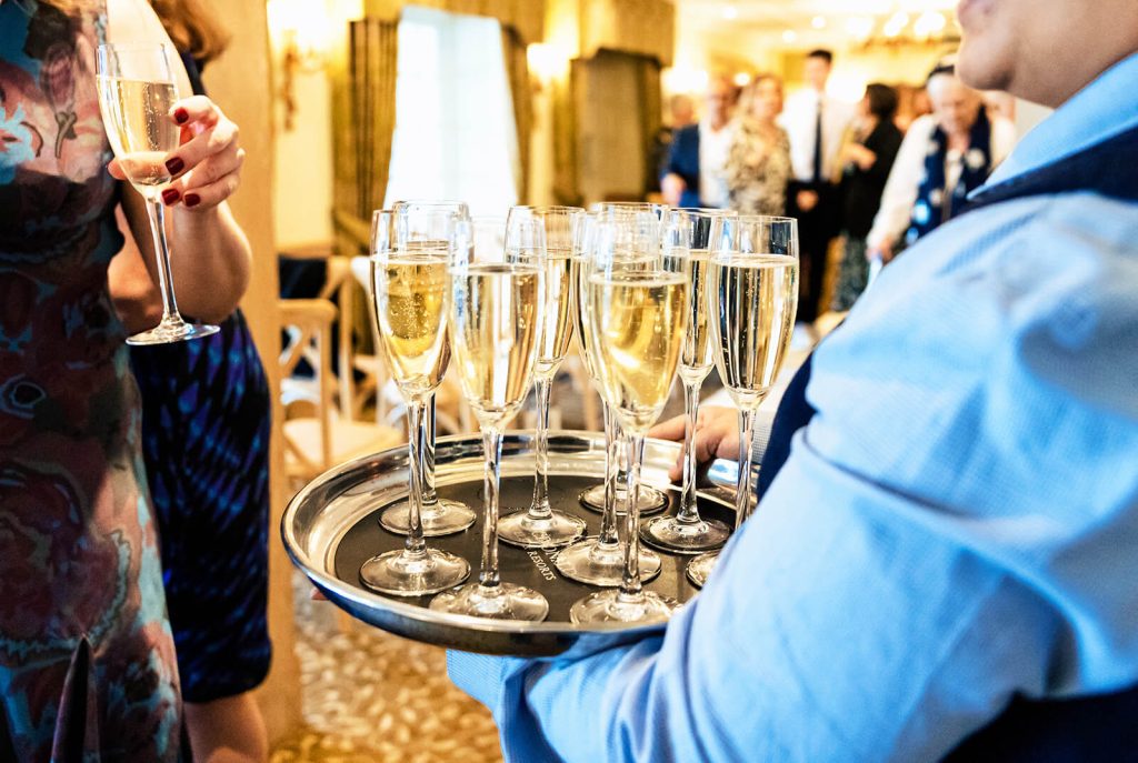 drinks reception at the Macdonald Compleat Angler